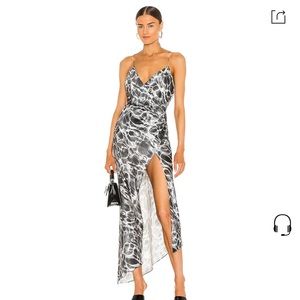 Emma Silk Dress in Pool Print
SER.O.YA